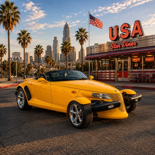 Plymouth prowler american - plymouth, hot