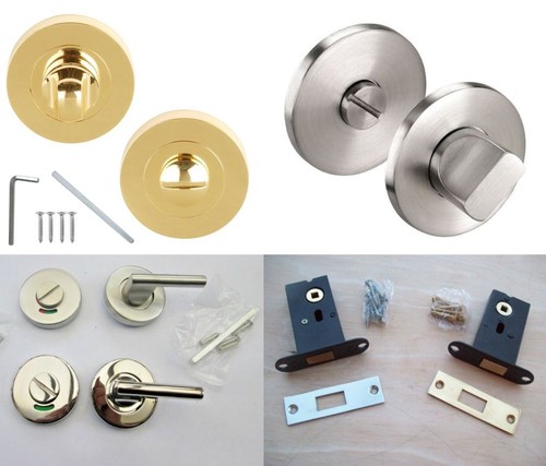 Thumb turn door - lock, bathroom