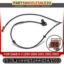 Front Driver or Passenger ABS Wheel Speed Sensor for Saab 9-3 1999 2000-2003 