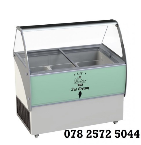 Commercial ice cream freezer - ice, /