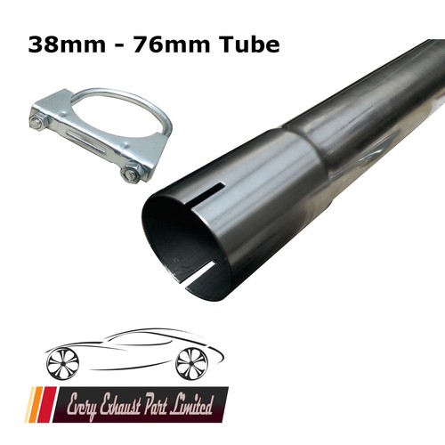 Stainless steel exhaust tube - steel,