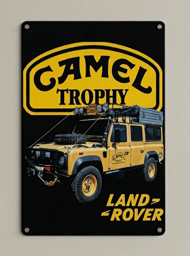 Land rover camel trophy - land, retro