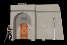 Star Wars Tatooine Building