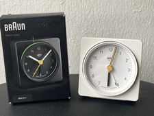 Braun Travel Alarm Clock White