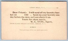 1900's UNION MILLS NORTH