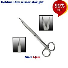 TRIMMING TISSUE GUM SCISSORS GOLDMAN-FOX STRAIGHT,SAW EDGE CM.13