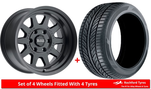Alloy wheels tyres black - wheels, 17"
