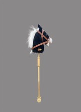 Kids Black Hobby Horse Toy