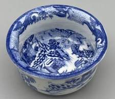 Georgian Mason’s Patent Ironstone China Blue Willow Miniature Bowl c1820 Regency
