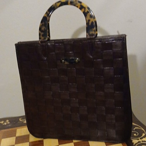 Vintage mulberry brown - vintage, woven