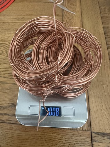 008 bare copper wire - 1.008, kg