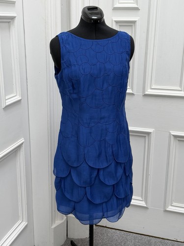 Blue knee length - blue, shift