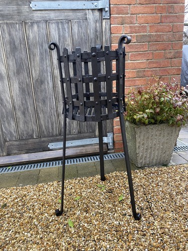 Wrought iron brazier - wrought,