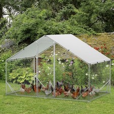LARGE Metal Chicken Run Coop