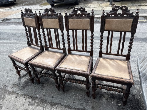 Set four oak - four,