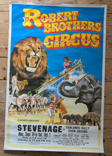 ROBERT BROS CIRCUS POSTER -