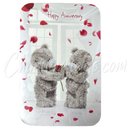 Happy anniversary to - anniversary", you