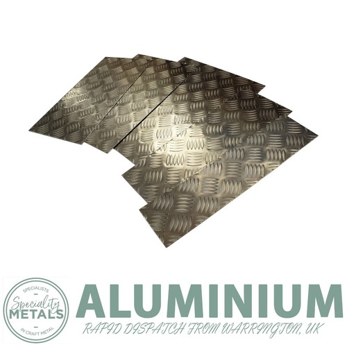 Clearance aluminium checker - aluminium,