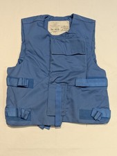 British Army UN Blue Flak Jacket Body Armour Vest Cover, Size 190/108