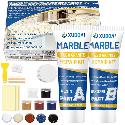 Marble and granite repair kit - marble,