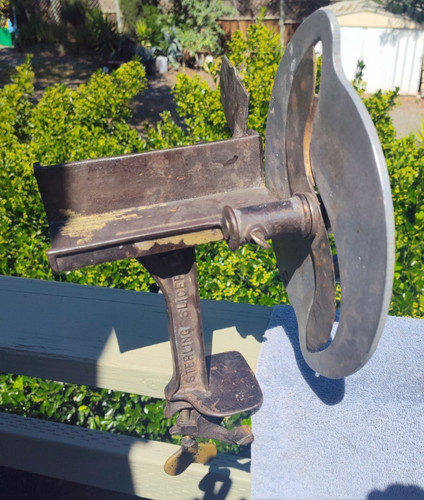 Antique cast iron - cast, crank