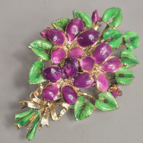 Vintage 1950s exquisite brooch - 1950s,