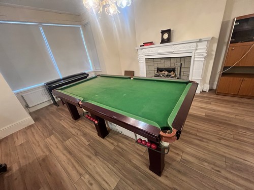 Size solid wooden snooker - size,