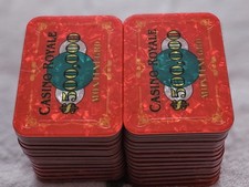 007 Casino Royale $500,000 Poker Chip Plaques, Movie Prop Replica