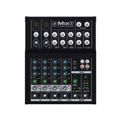 Mackie mix8 channel compact - mix8,