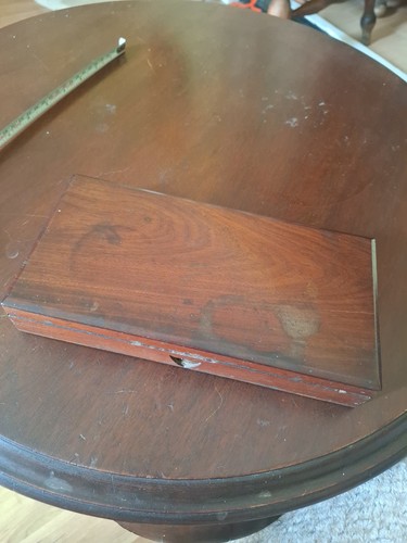 Old antique wooden drawing - antique,