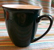 Denby Greenwich Green Coffee Tea Mug 10cm High Handle Stoneware free P&P VGC 