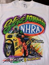 Vtg 90's Steve Johnson NHRA