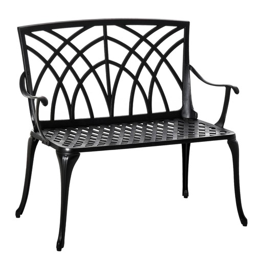Seater cast aluminium garden - 2-seater,