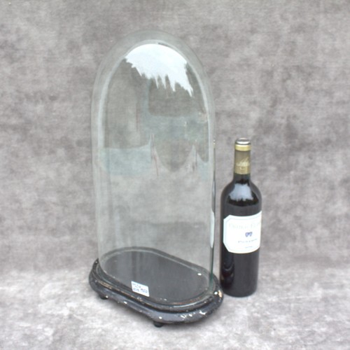 Antique oval glass - , 17.91