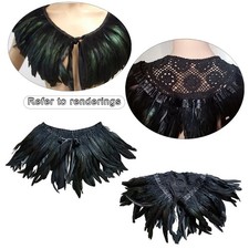 False Feather Shawl Plume