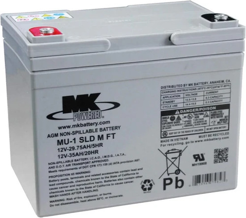 Pair 12v 34ah - 12v,
