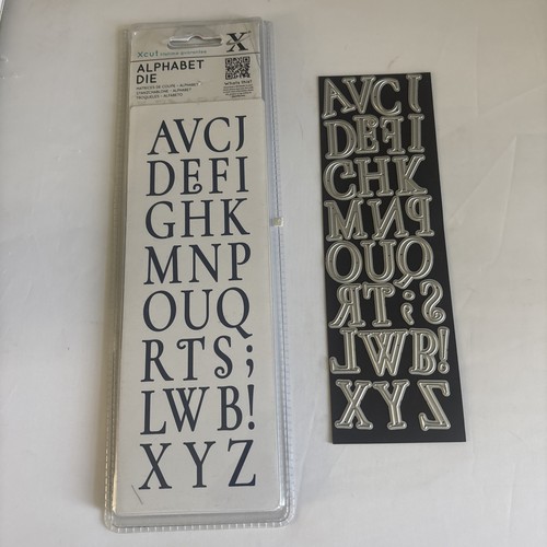 Xcut docrafts alphabet die - ,