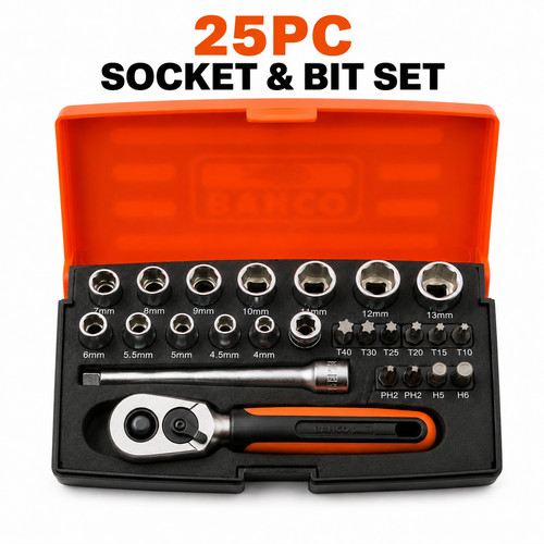 Bahco sl25 drive 25 piece - bahco,