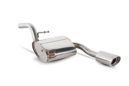 Scorpion rear exhaust silencer - rear,