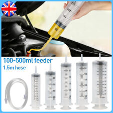 Reusable Big Large Plastic Hydroponics Nutrient Measuring Syringe UK 100-500ML