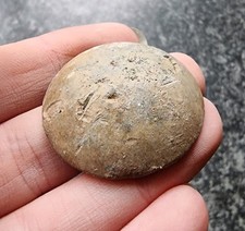 Medieval / Viking Lead Gaming Piece / Weight 34mm, 68g Antique Detector Find (9)