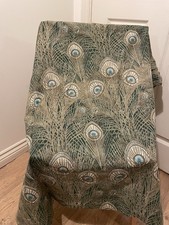 Liberty Hera Peacock curtains
