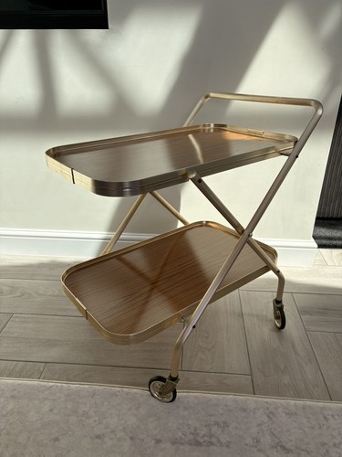 Vintage foldable drinks - drinks, trolly