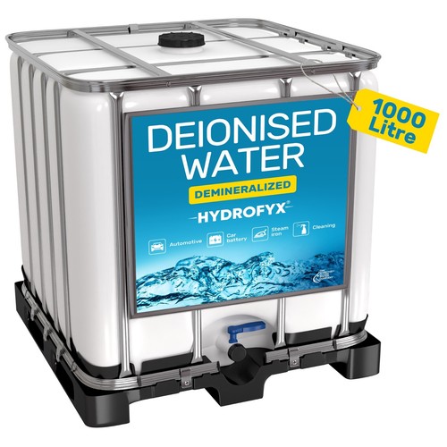 Hydrofyx deionised water 1000 - deionised,