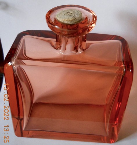 Large art deco heavy amber - large,