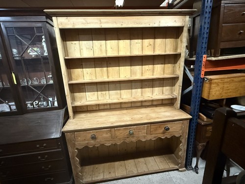 Large antique victorian pine - antique,