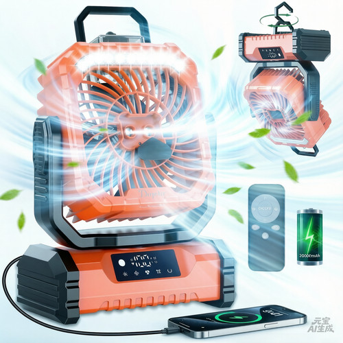 96hours battery portable - up,