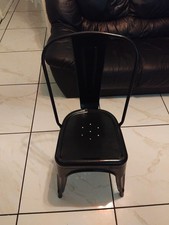 iconic Tolix-style chair