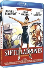Seven Thieves  (1960) - Blu Ray Disc - Joan Collins, Edward G Robinson -