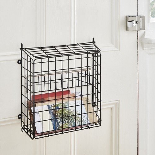 Letter box post catcher - letter, cage